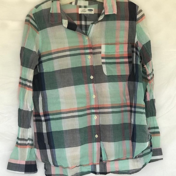 Plaid button down - Picture 3 of 4